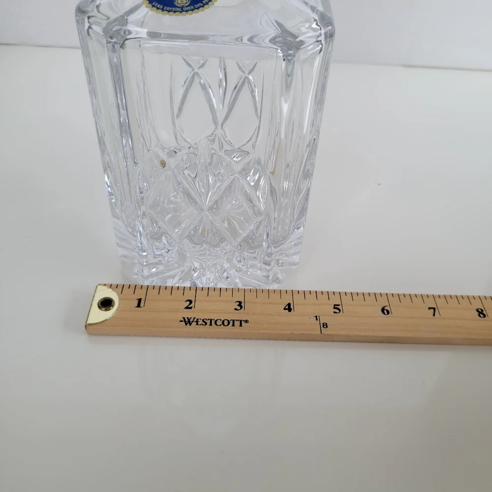 NWT Bohemian Crystal Decanter for Whisky Rum Brandy - Picture 10 of 11